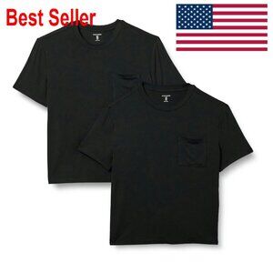 Relaxed Fit Jersey Pocket Tee Minimal Chic Everyday Casual Layering Essential